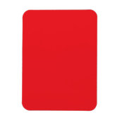 Effen rode achtergrond magneet (Verticaal)
