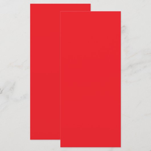 Effen rode achtergrond menu (Voorkant / Achterkant)