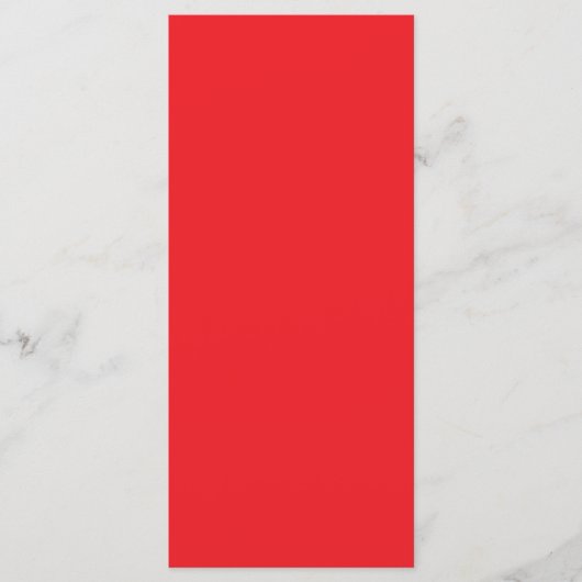 Effen rode achtergrond menu (Voorkant)