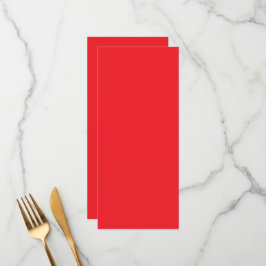 Effen rode achtergrond menu