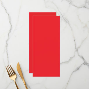 Effen rode achtergrond menu