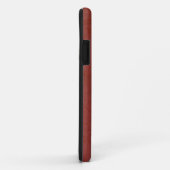Effen rood Case-Mate iPhone case (Achterkant/rechts)