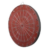 Effen rood dartbord (Voorkant Rechts)