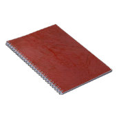 Effen rood notitieboek (Rechterzijde)