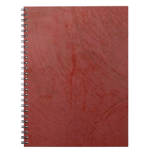 Effen rood notitieboek (Voorkant)