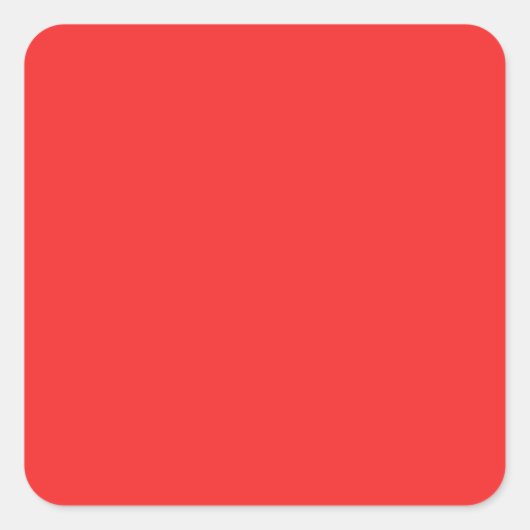 Effen ROOD ROZE PAARSE tinten verschillende vormen Vierkante Sticker (Voorkant)