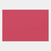 Effen Roos Frans Framboos roze tinten 3 tinten Inpakpapier Vel (Voorkant 3)