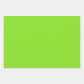 Effen roze geel groen inpakpapier vel (Voorkant 3)