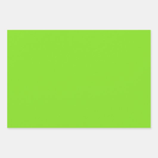 Effen roze geel groen inpakpapier vel (Voorkant 3)