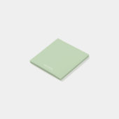 effen saliegroen natuurlijk post-it® notes (Schuin)