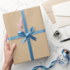 Effen Tane Bruine Kleur Schakering Tinten Cadeaupapier