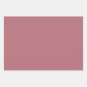 Effen Turks Roos Goud Roze tinten 3 tinten Inpakpapier Vel (Voorkant 2)