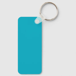 Effen turquoise achtergrond egaal gekleurd  sleutelhanger
