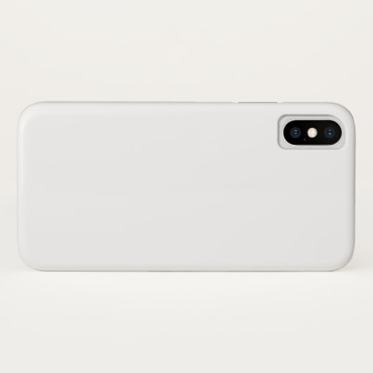 Effen wit Case-Mate iPhone case (Achterkant (horizontaal))