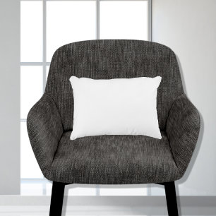 Effen witte effen kleur 11x16 accent kussen