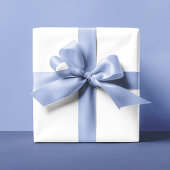 Effen witte kleur bruidsfeest cadeau cadeaupapier