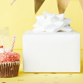 Effen witte kleur bruidsfeest cadeau cadeaupapier