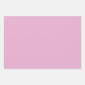 Effen Zalm Amarant Parel Roze tinten 3 tinten Inpakpapier Vel (Voorkant 3)