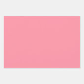 Effen Zalm Amarant Parel Roze tinten 3 tinten Inpakpapier Vel (Voorkant)