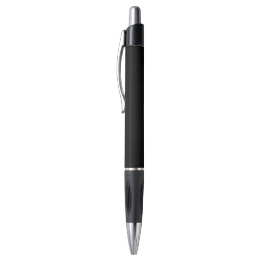 Effen zwarte kleur pen (Top (Verticaal))