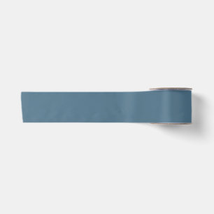 Effene Blauwe Effen Kleur Satijnen Lint