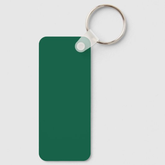 Effene donkergroene gestructureerde achtergrond sleutelhanger (Achterkant)
