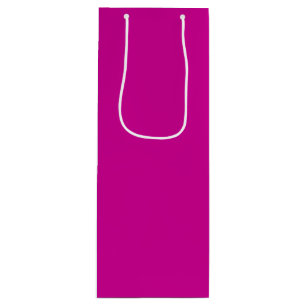 Effene helder magenta wijn cadeautas