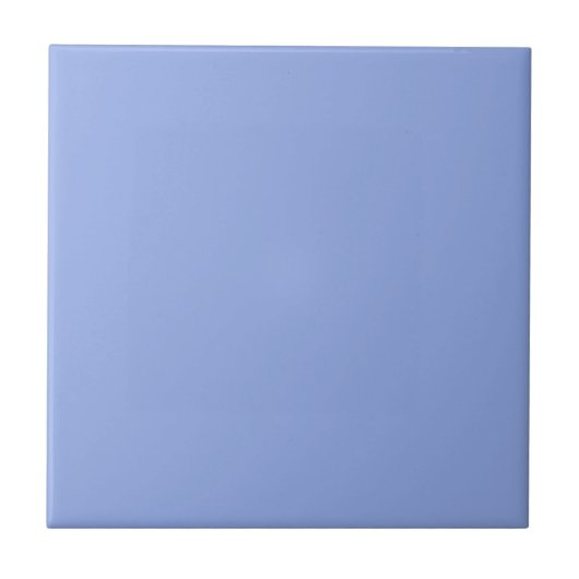 Effene Licht Ultramarijnblauw Tegeltje (Voorkant)
