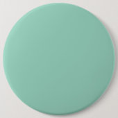 Effene mintgroene achtergrond ronde button 6,0 cm (Voorkant)