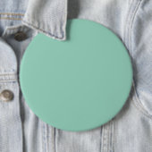 Effene mintgroene achtergrond ronde button 6,0 cm (In situ)