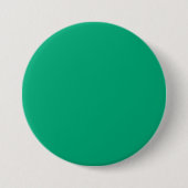 Effene teal achtergrond met een gladde textuur ronde button 7,6 cm (Voorkant)