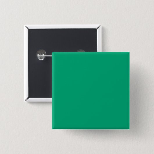 Effene teal achtergrond met een gladde textuur vierkante button 5,1 cm (Voorkant /achterkant)