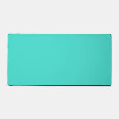 Effene Turkooisblauw Bureaumat (Voorkant)