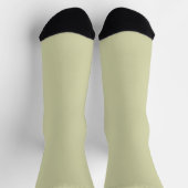 Effene Zachte Licht Pastel Salie Mosgroen Kleur Sokken (Top)