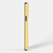 Effene zonlicht pastelgeel iPhone hoesje (Rechterkant)