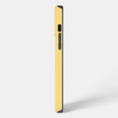 Effene zonlicht pastelgeel iPhone hoesje (Linkerkant)