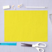 Effene Zonnige Gele Kleur Tissuepapier (Craft)