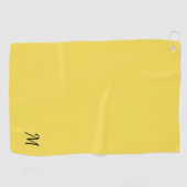 Effengele Monogram Golfhanddoek (Horizontaal)