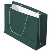 Effengray turquoise groot cadeauzakje (Voorkant Gekanteld)
