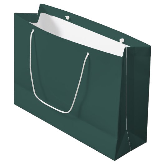 Effengray turquoise groot cadeauzakje (Voorkant Gekanteld)