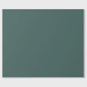 Effengrijs turquoise cadeaupapier (Vlak)