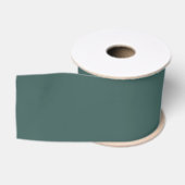 Effengrijs turquoise grosgrain lint (Spoel)