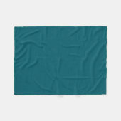 Effengroen fleece dekentje deken (Voorkant (Horizontaal))