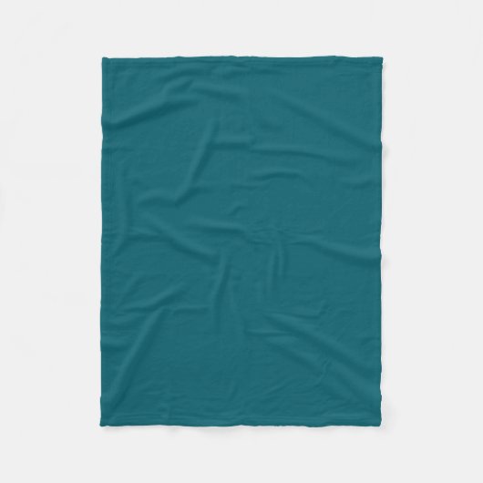 Effengroen fleece dekentje deken (Voorkant)
