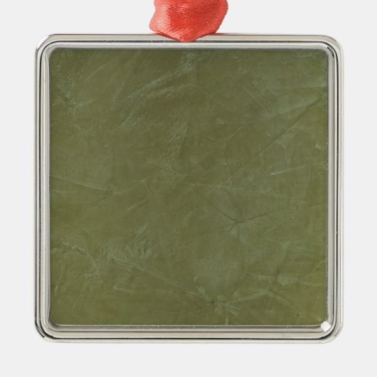 Effengroen Metalen Ornament (Voorkant)
