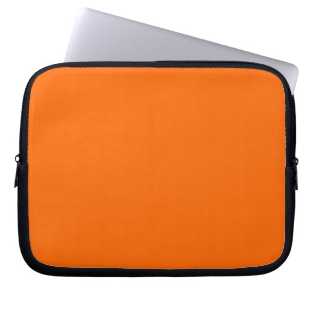 Effens oranje laptop sleeve (Voorkant)