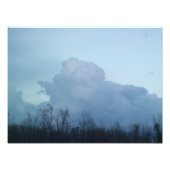 Effervescence Shades of Blue Foto Afdruk (Voorkant)