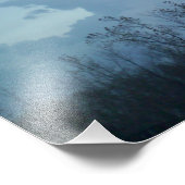 Effervescence Shades of Blue Foto Afdruk (Hoek)