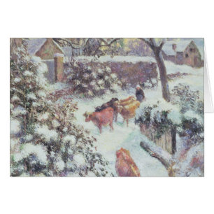 Effet de Neige a Montfoucault, 1882