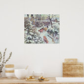 Effet de Neige a Montfoucault, 1882 Poster (Keuken)